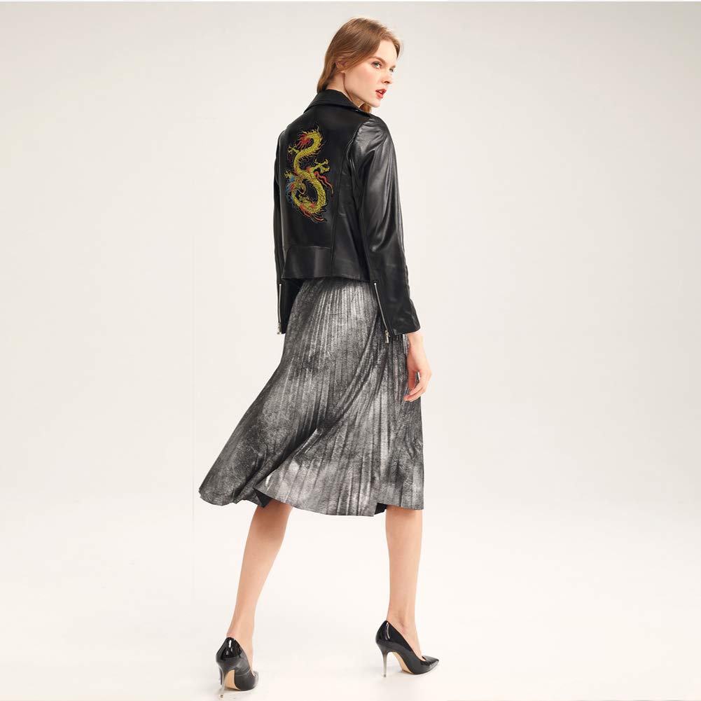 Kissbuty Gold Dragon Patch Embroidered Applique Patch Chinese Dragon Sew on or Iron on Patches for DIY Chinese Dragon Costume, Jeans, Jackets, Clothing, Bags - Medaid International