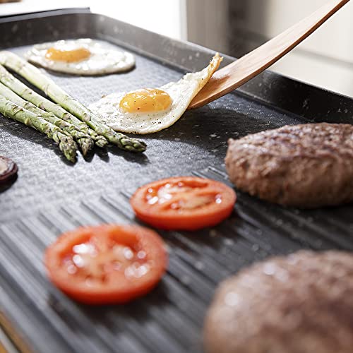 Cecotec - Tasty & Grill 3000 RockWater L, 2200W, Large 65x30cm Surface, Non-Stick