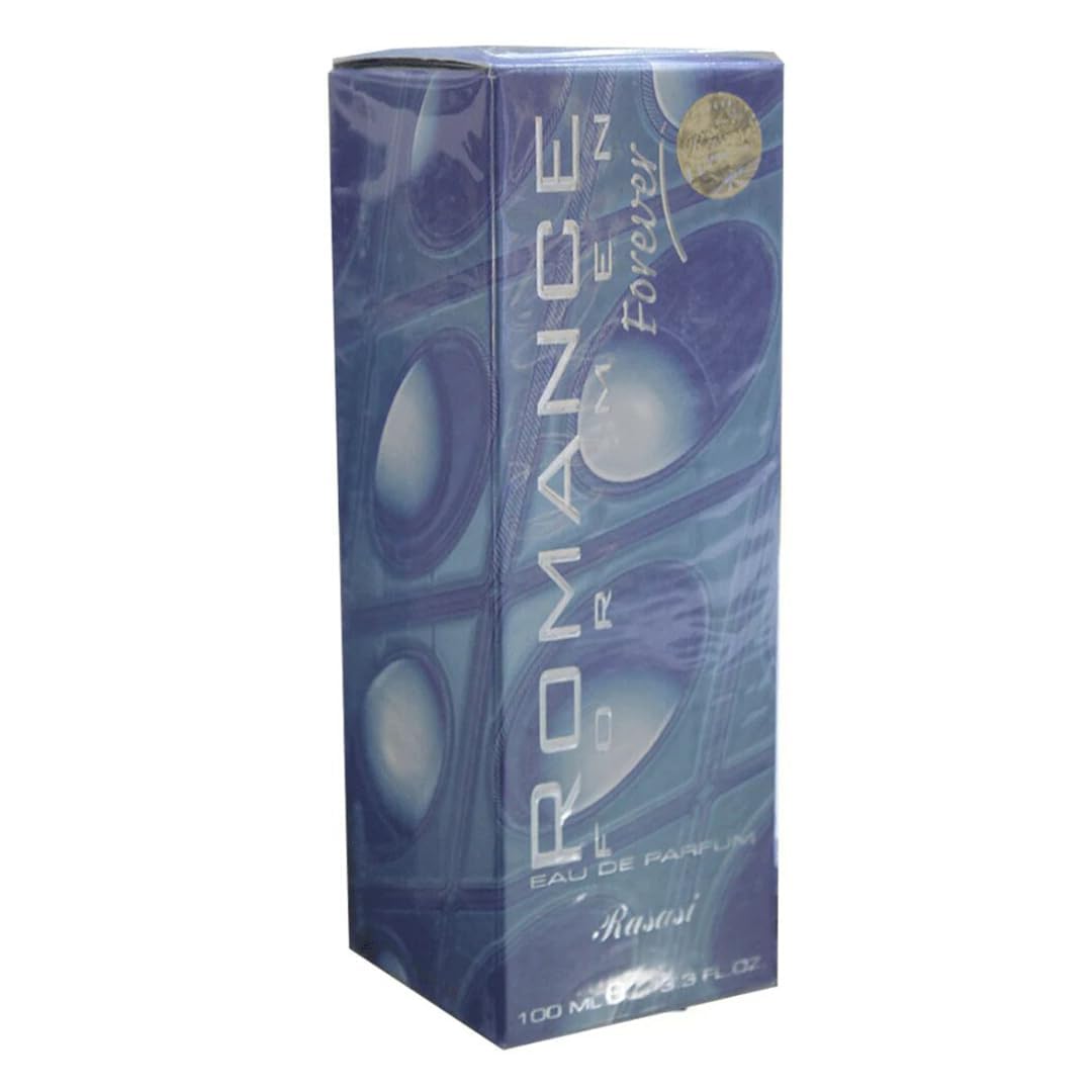 RASASI Romance Forever Eau De Parfum Spray for Men, 3.4 Ounce - Medaid International