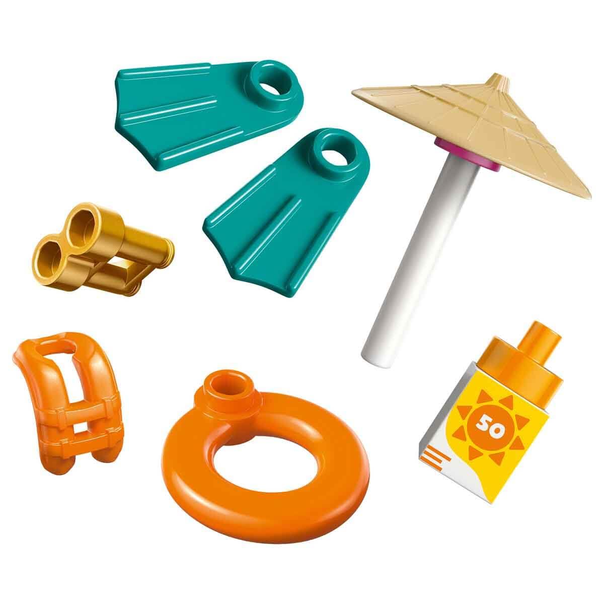 Lego 42664 Friends Boat Adventure Toy, Birthday Gift, Blocks, Girls, Boys, Kids, 8 Years Old, 9 Years Old, 10 Years Old, Elementary School, Vehicles, Boats, Pretend Play, Mom, Father - Medaid International