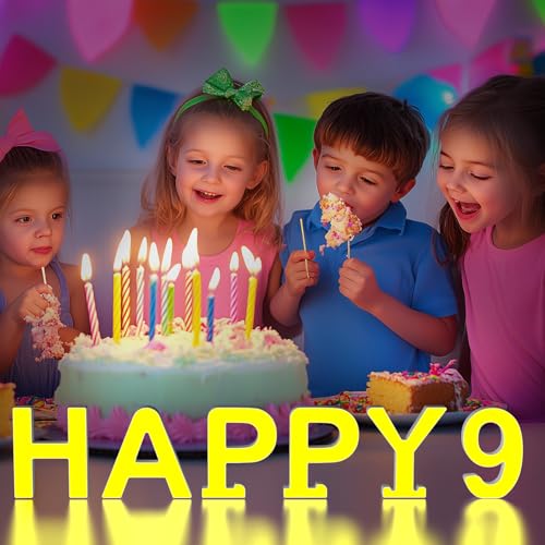 Kangtaixin - RGB Color Changing LED Number Lights, APP Control, Dimmable, USB Powered