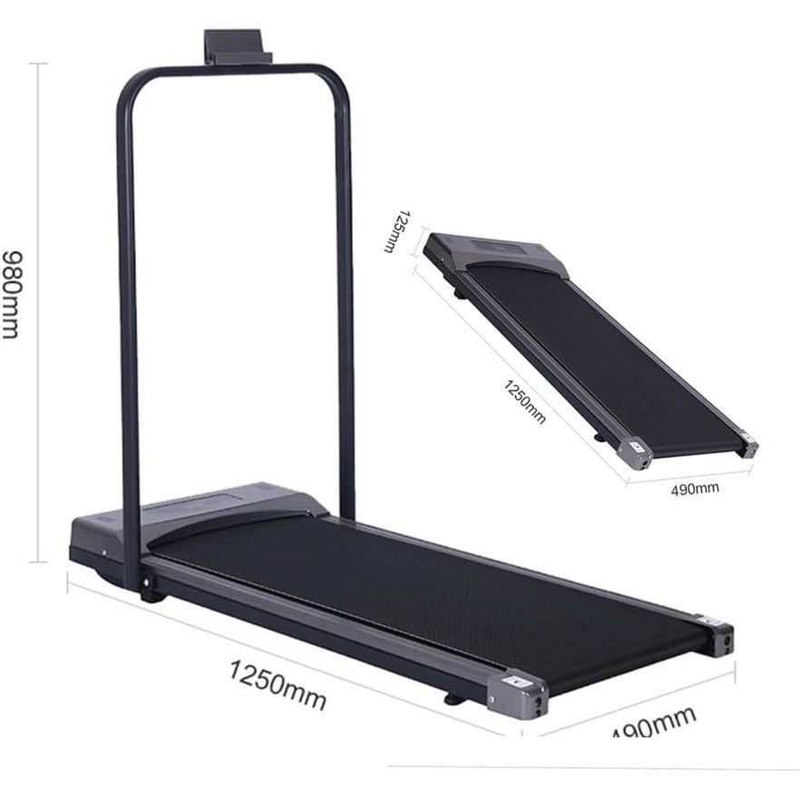 Llchaensc Under Desk Treadmill,Walking Pad, under Desk Treadmill for Home Office, 2 in 1 Portable Walking Treadmill, Walking Jogging Machine in LED Display - Medaid International