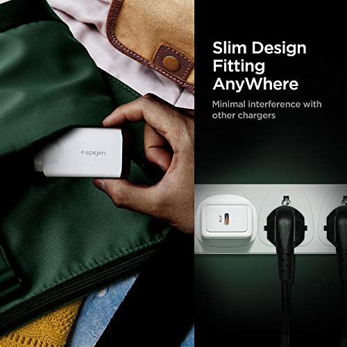 Spigen - 27W USB C Plug Charger for iPhone 14/13/12 Pro Max, Fast Charging