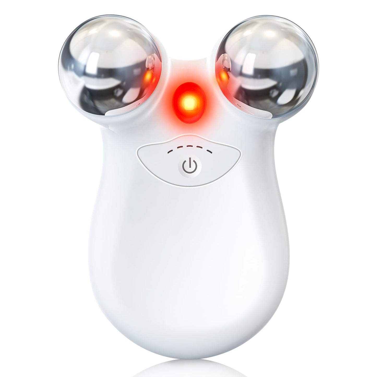Gunfay Microcurrent Facial Device,Latest Red Light Technology,Enhances The Ability to Lift The Face and Tighten The Skin,USB Red Light Device for Face,for Facial Wrinkle Equipment, standard, White - Medaid International