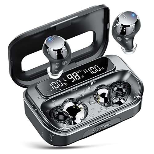 Lekaby - Wireless Bluetooth 5.3 Earbuds with 100-Hour Playback & IPX7 Waterproof