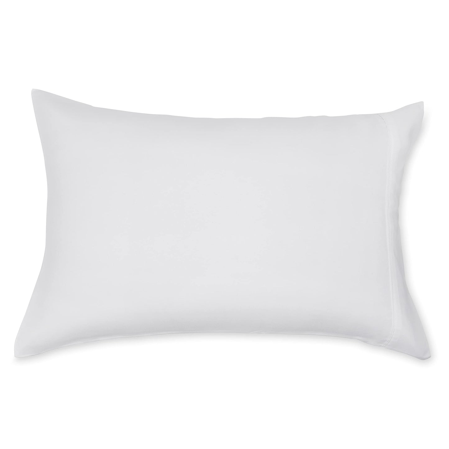 Amazon Basics Standard Pillow Cases Set of 2 - Lightweight, Super Soft Easy Care Microfiber, Bright White, 30" L x 20" W, Pillows Not Included - Medaid International