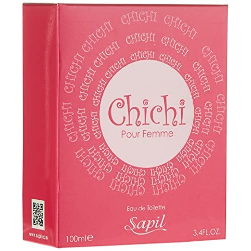 Sapil Chichi Perfume for Women - Long-lasting Dubai Perfume, Floral Musky EDT Spray, 3.4 Oz (100 ml) - Exotic Arabic Cologne for Daily Wear - Medaid International