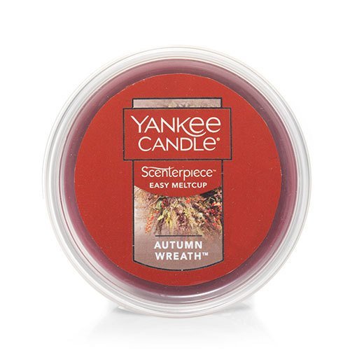 Yankee Candle Autumn Wreath Scenterpiece Easy MeltCup, Food & Spice Scent 2.2 oz - Medaid International