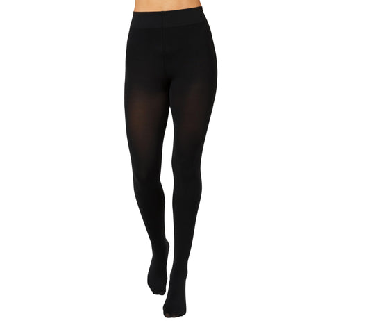 Hanes EcoSmart Blackout Tights, Same to Waist, Sheer Toe, Black, Size Small (Pack of 1) - Medaid International