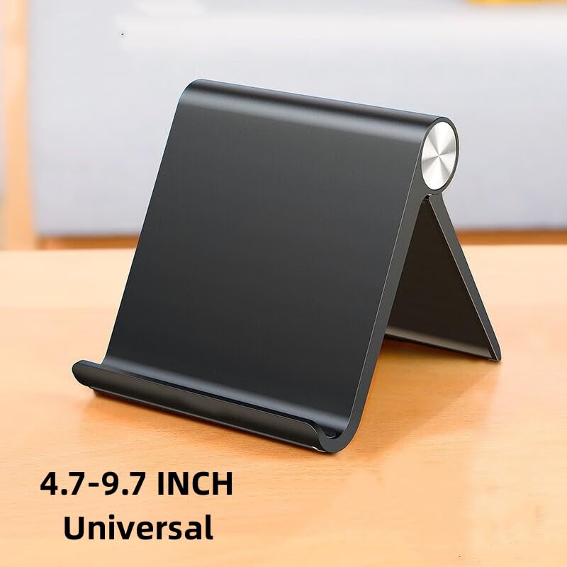 Tablet Stand Holder, Adjustable Foldable Cell Phone Stand Compatible for Most iPad and Smartphones Home Office Accessorie - Medaid International