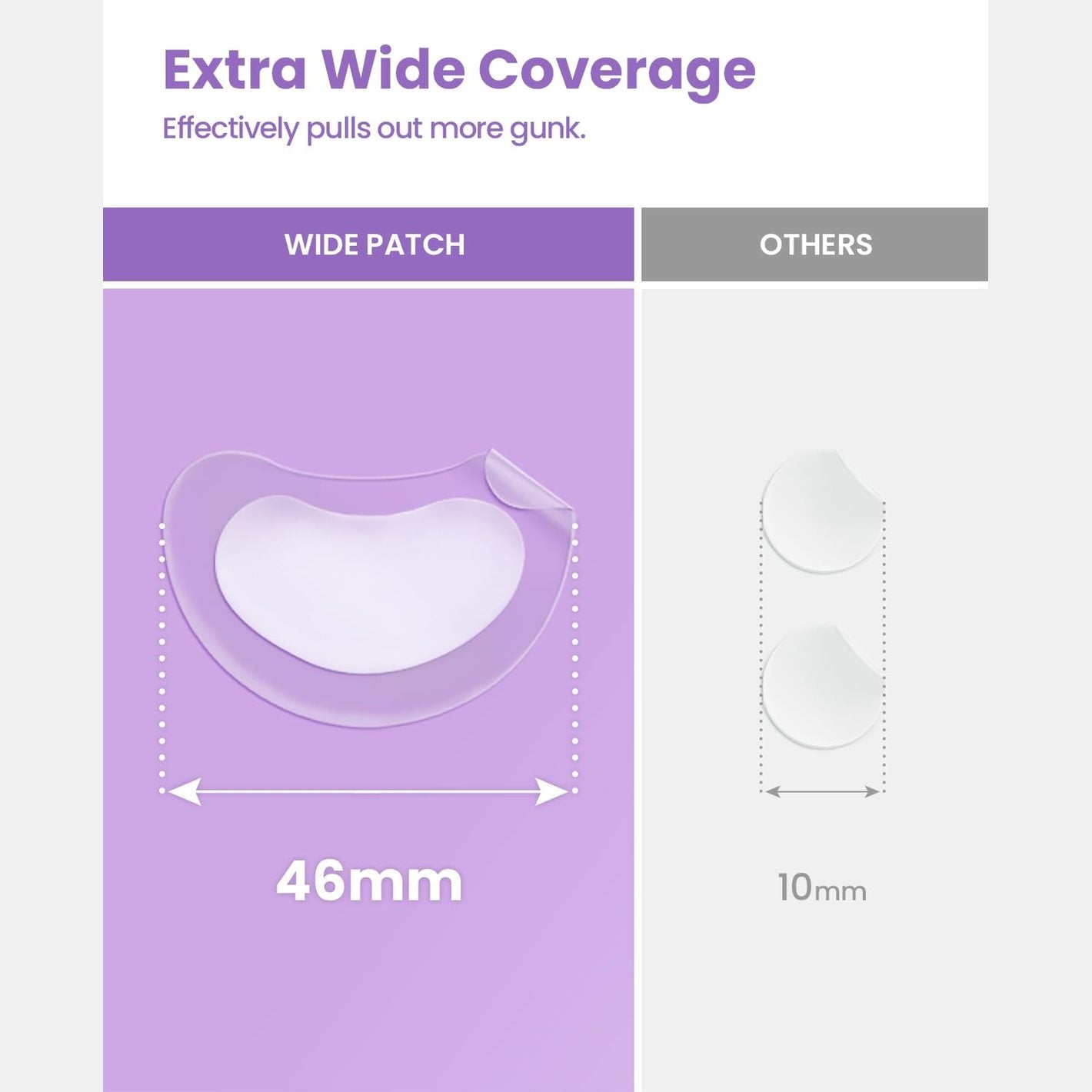 GLAM UP Spotless Patch - Hydrocolloid Spot Patch for Wide Acne area, Cheek, Body, Blackhead Cruelty Free and Vegan Friendly (12 Count) - Medaid International