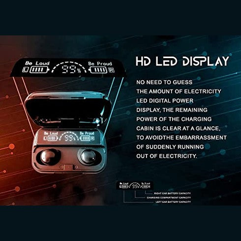 Digiclues - M20 TWS Gaming Earbuds with 13mm HD Driver & Touch Controls