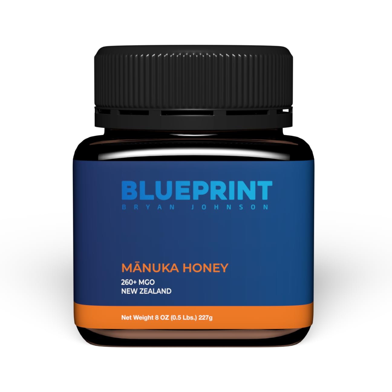 Blueprint by Bryan Johnson Manuka Honey - MGO 260+ - New Zealand Sourced - (8 oz) - Medaid International