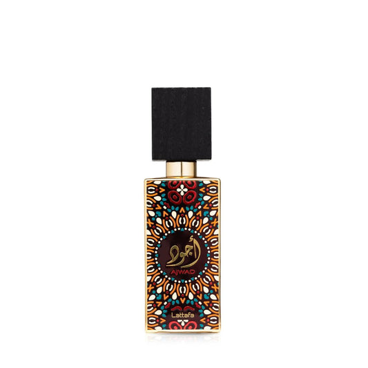 Lattafa Ajwad for Unisex Eau de Parfum Spray, 2.04 Ounce / 60 ml - Medaid International