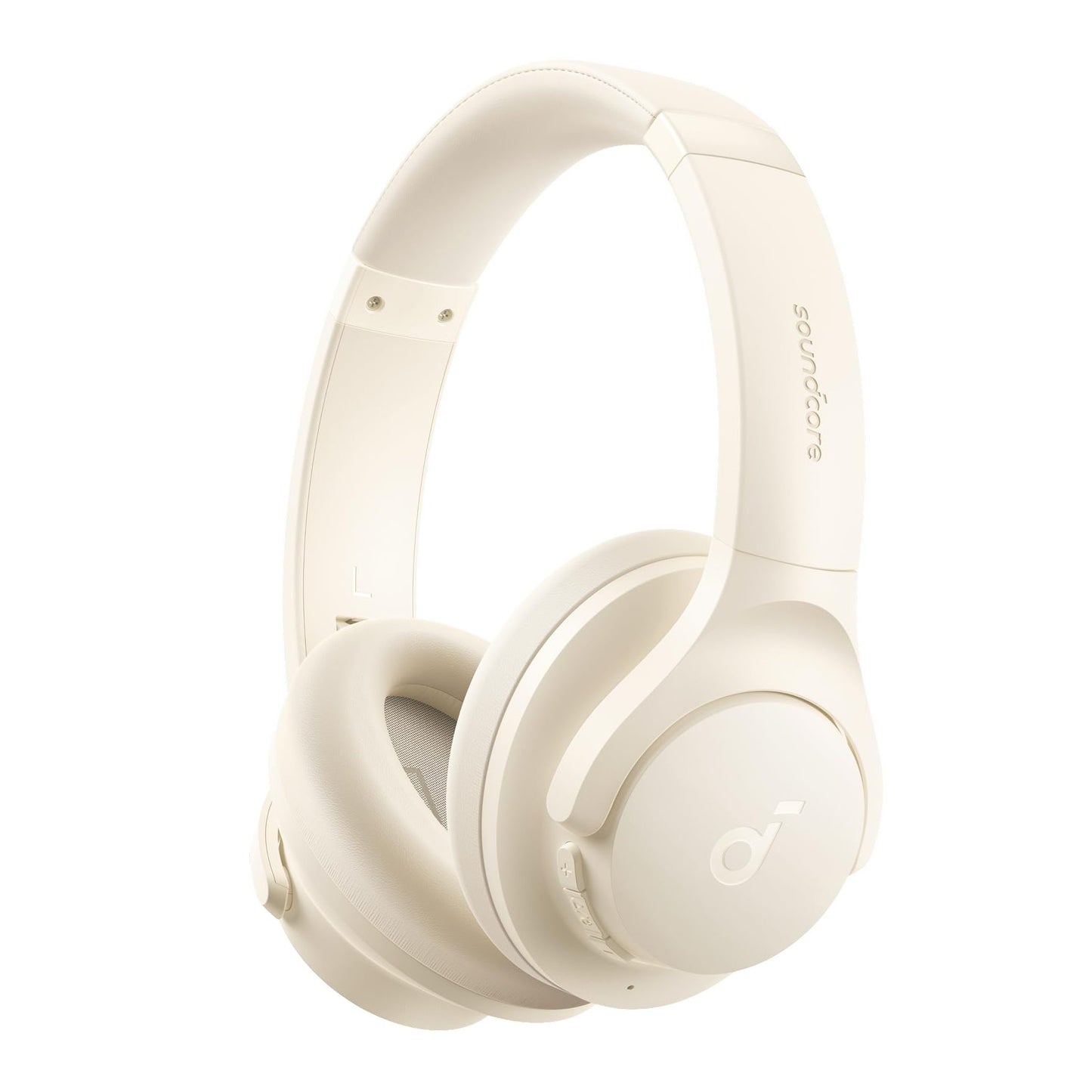 Soundcore by Anker Q20i Hybrid Active Noise Cancelling Headphones, Wireless Over-Ear Bluetooth, 40H Long ANC Playtime, Hi-Res Audio, Big Bass, Customize via an App, Transparency Mode (White) - Medaid International