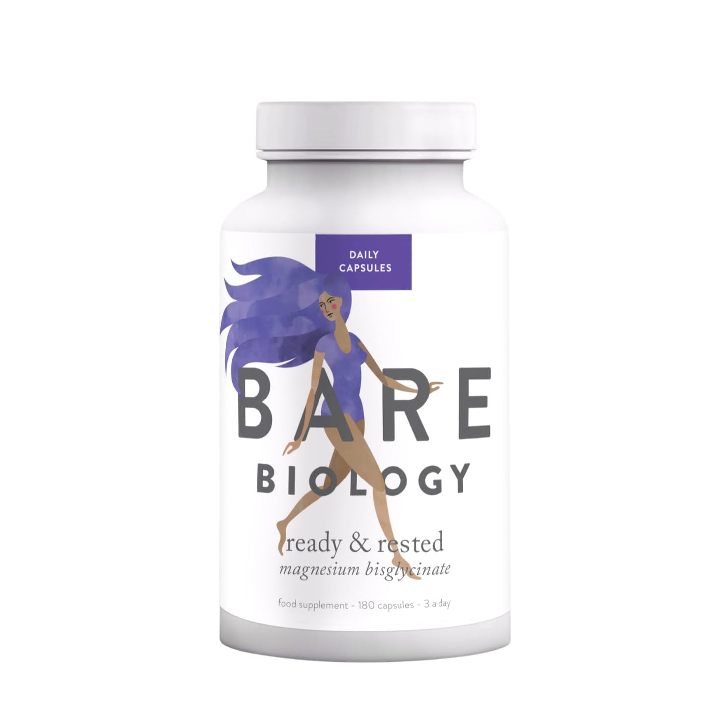 Buffered Magnesium Capsules by Bare Biology - Medaid International