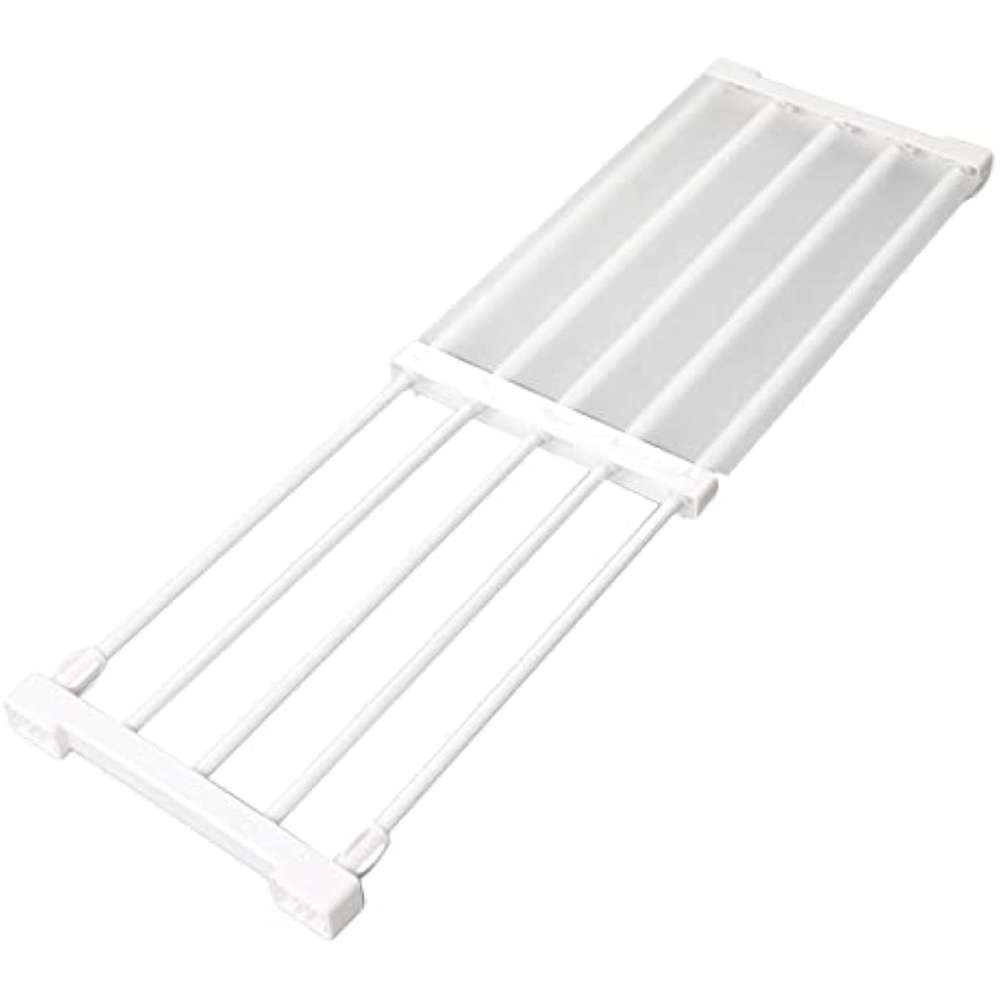 منظم رفوف خزانة قابل للتوسيع من نالاكال، 30-40 سم، رف واحد، حامل يثبت على الحائط، سعة 20 كجم