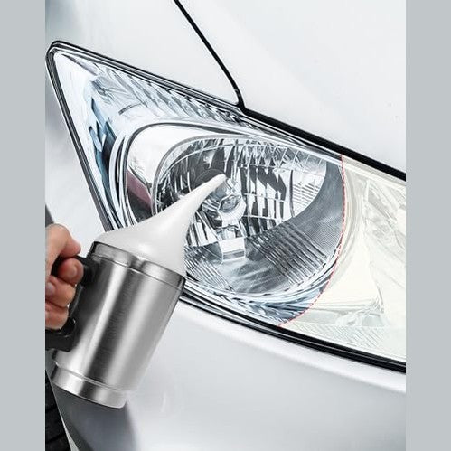 Leazzle - Headlight Polishing Set with 200ml Repair Fluid & Yellowing Removal