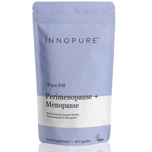 INNOPURE Perimenopause & Menopause Complex for Women (2 Month Supply) Red Clover, Wild Yam, Maca, Sage and Vitamins Including B6 for Hormone Regulation, Pure-Fill, 60 Capsules - Medaid International