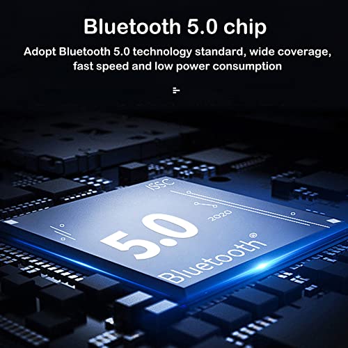 Obest - Bluetooth 5.0 Motorcycle Helmet Headphones, Hands-Free, Dual Connect