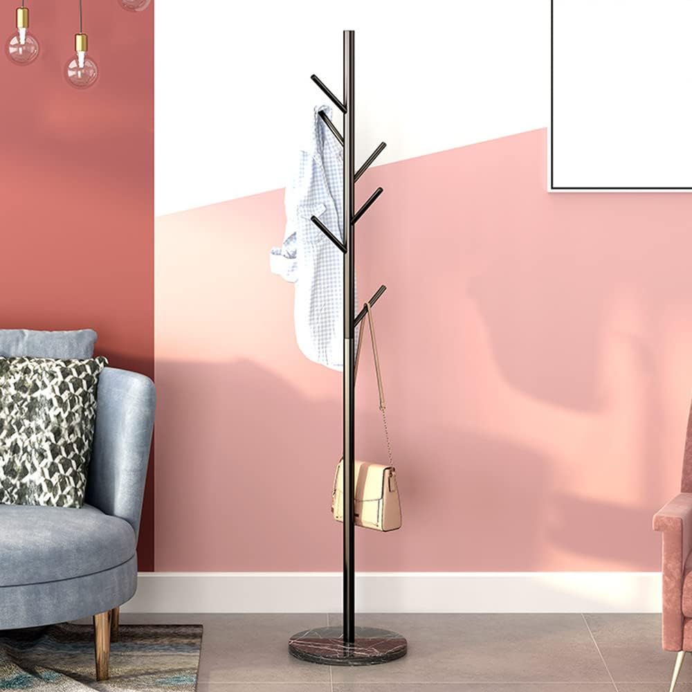 n Gear Coat Rack Coat Racks Free Standing Hat Rack Clothes Stand Coat Tree Coat Hanger (Gold-Tree Shape) - Medaid - Lebanon