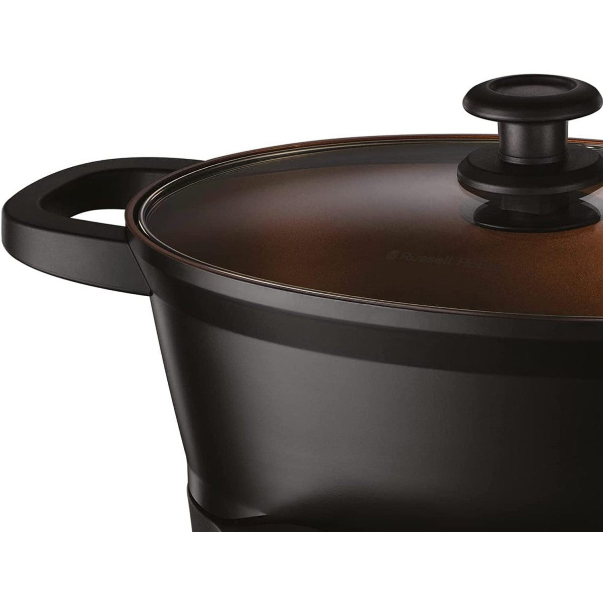 Russell Hobbs Good-to-Go Multicooker - 8 Versatile Functions including Slow Cooker, Sous Vide, Rice and Food Steamer, Black, 750 Watt - Medaid International