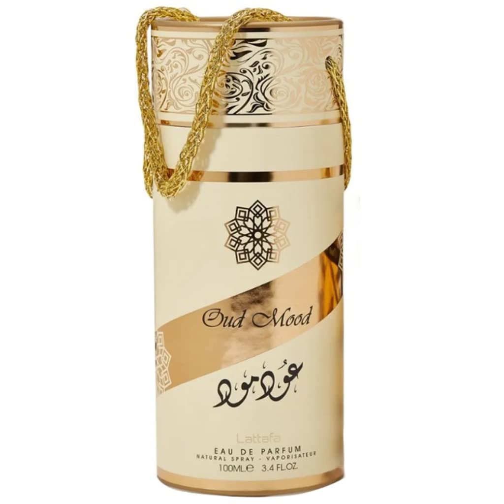 Lattafa Perfumes Oud Mood for Unisex Eau de Parfum Spray, 3.4 Ounce - Medaid International