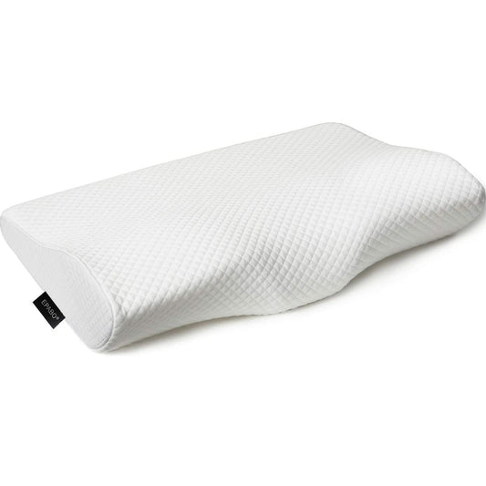 EPABO Contour Memory Foam Pillow Orthopedic Sleeping Pillows, Ergonomic Cervical Pillow for Neck Pain - for Side Sleepers, Back and Stomach Sleepers, Free Pillowcase Included (Firm & Queen) - Medaid International