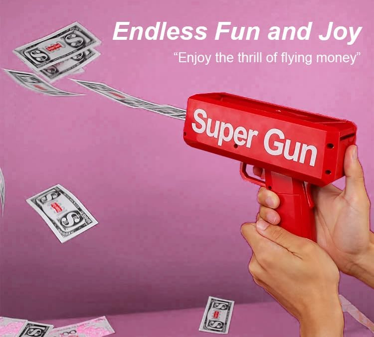 Cash Cannon Money Gun Toy - Medaid International