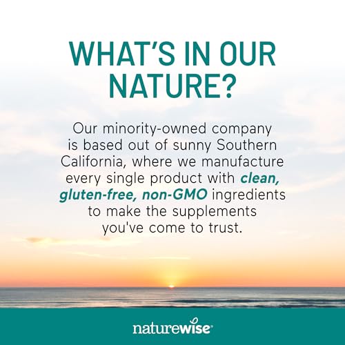 NatureWise Extra-Strength Omega 3 Fish Oil Supplement - 1000mg per Serving - 600 EPA & 400 DHA and Vitamin E - Support for Heart & Brain Health - Lemon Flavor, GMO-Free - 60 Softgels[1-Month Supply] - Medaid International