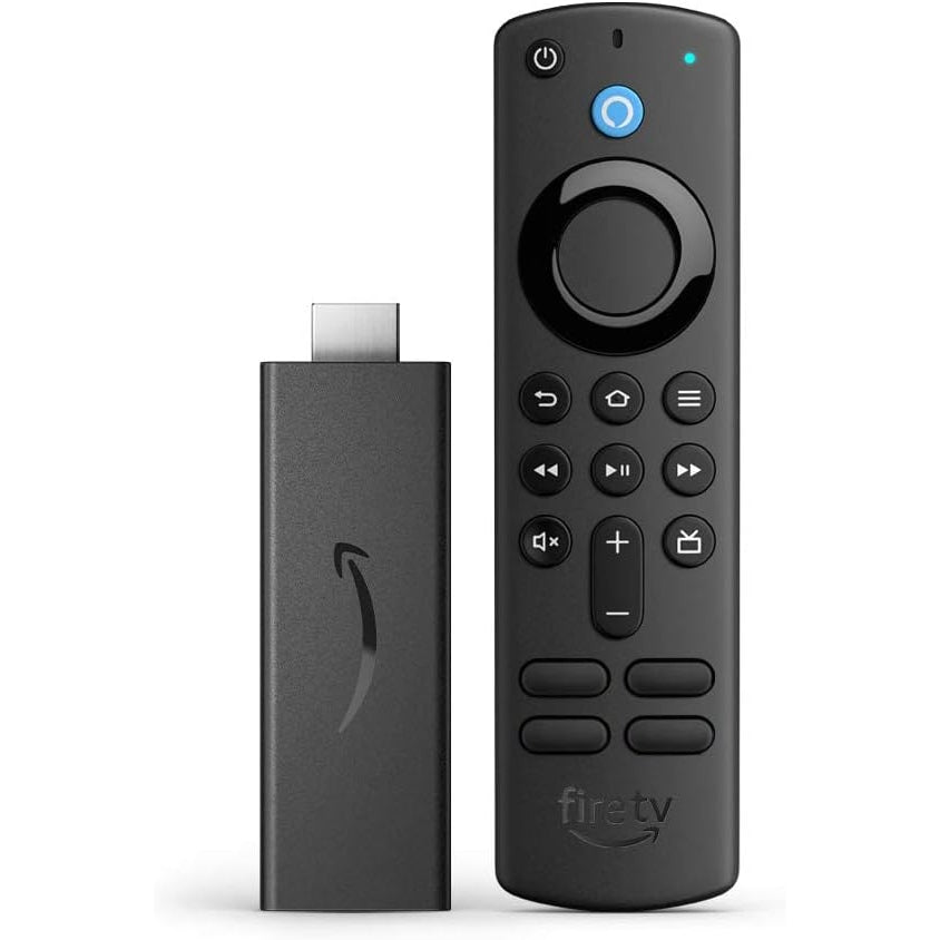 Amazon Fire TV Stick, HD, sharp picture quality, fast streaming, convenient TV controls in budget with Alexa Voice Remote - Medaid