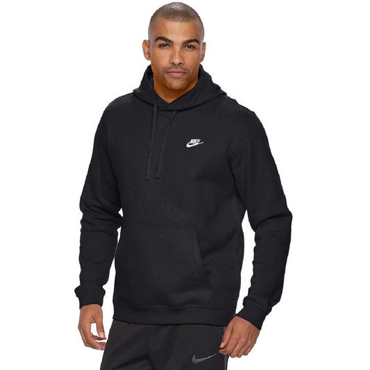 826433-010 Nike Men Black Pull-Over Hoodie (Large) - Medaid International