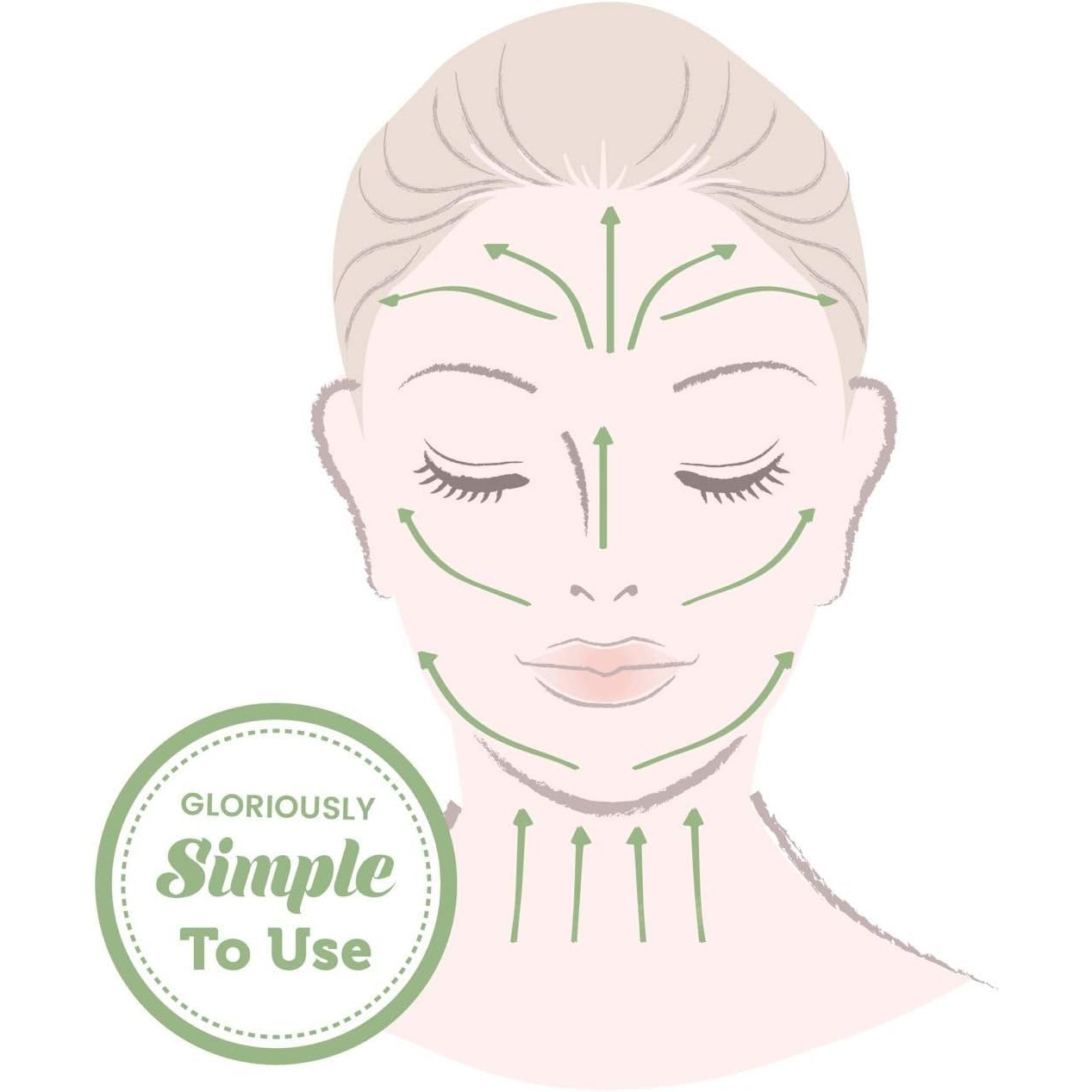 ROSELYNBOUTIQUE Gua Sha Facial Tools & Face Roller for Lift Wrinkless Natural Skincare Tool Jade Roller Guasha Tool for Face (Green) - Medaid International