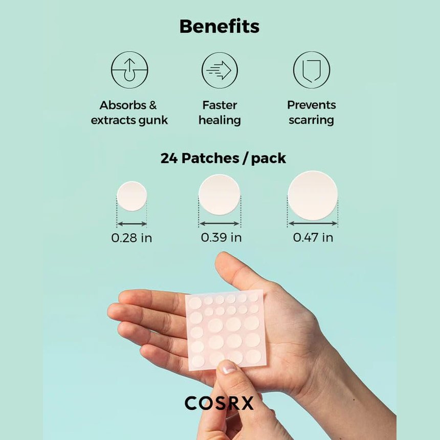 Cosrx Acne Pimple Master Patch 24patches (5 sheets) - Medaid International