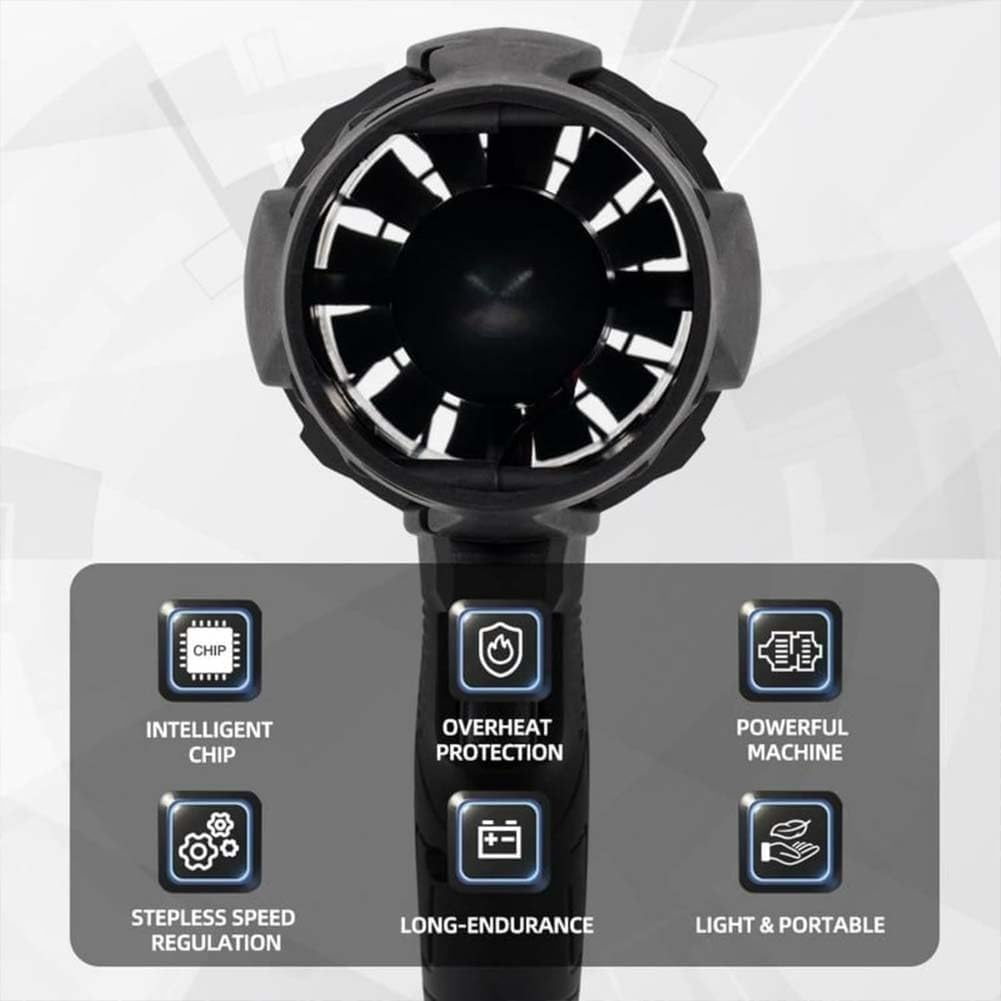 Air Pressure Power Blower Mini Cordless With Leaf Blower Cordless Compressed Air Duster 120mph for Car Wash - Medaid International