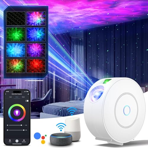 DOWILLDO - Smart Star Galaxy Projector with 16 Million Colors & APP Control