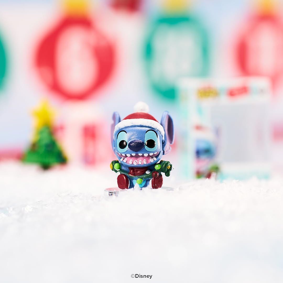 Funko Pop! Bitty Countdown Calendar: Stitch Holiday - 24 Days of Surprises - Collectible Vinyl Mini Figures - Mystery Box - Gift Idea - Holiday Present for Kids - Christmas or Birthday Countdown - Medaid International