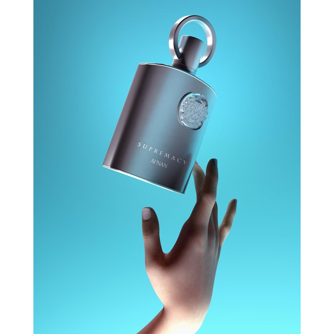 Afnan Supremacy Silver Eau de Parfum for Men, 3.4 Fl. Oz - Medaid International