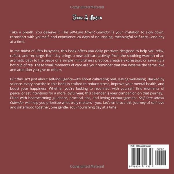 Self-care Advent Calendar 2024 Adult: 24 Days of Renewal and Mindfulness Book for Women - Medaid International