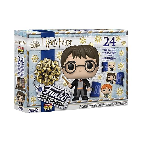 Funko Pop! Advent Calendar: Harry Potter - 24 Days of Surprises - Collectible Vinyl Mini Figures - Mystery Box - Gift Idea - Holiday Present for Girls, Boys & Kids - Christmas Countdown - Medaid International