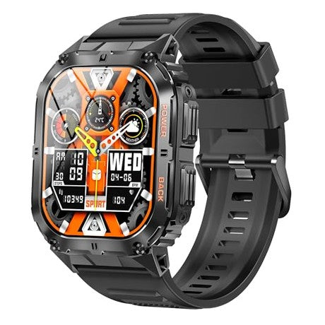 Armfit - Smart Watch Dome2 with Bluetooth Calling, Heart Rate Monitor, Waterproof