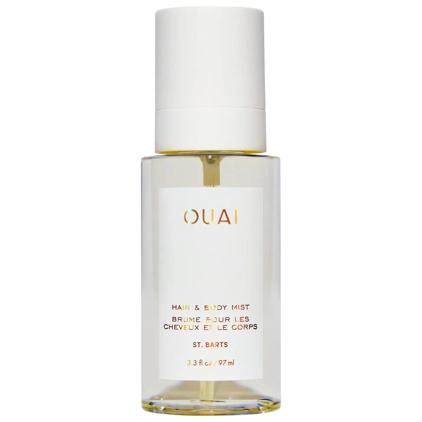 OUAI St. Barts Hair and Body Mist - Tropical-Scented Hair Perfume and Body Spray - Notes of Dragonfruit, Orange Blossom, Tuberose & Musk (3.3 Fl Oz) - Medaid International