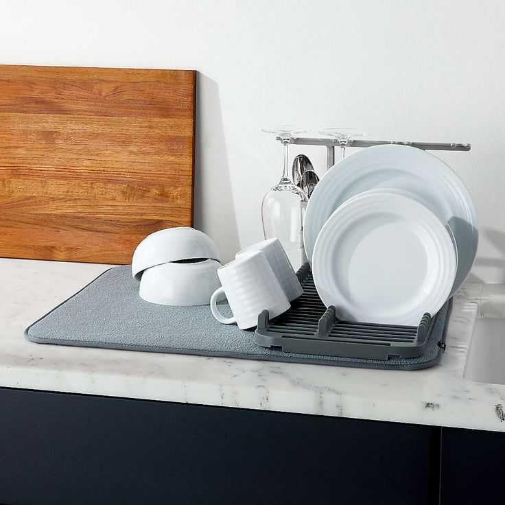 Dish Drying Mat with a Rack - Medaid International