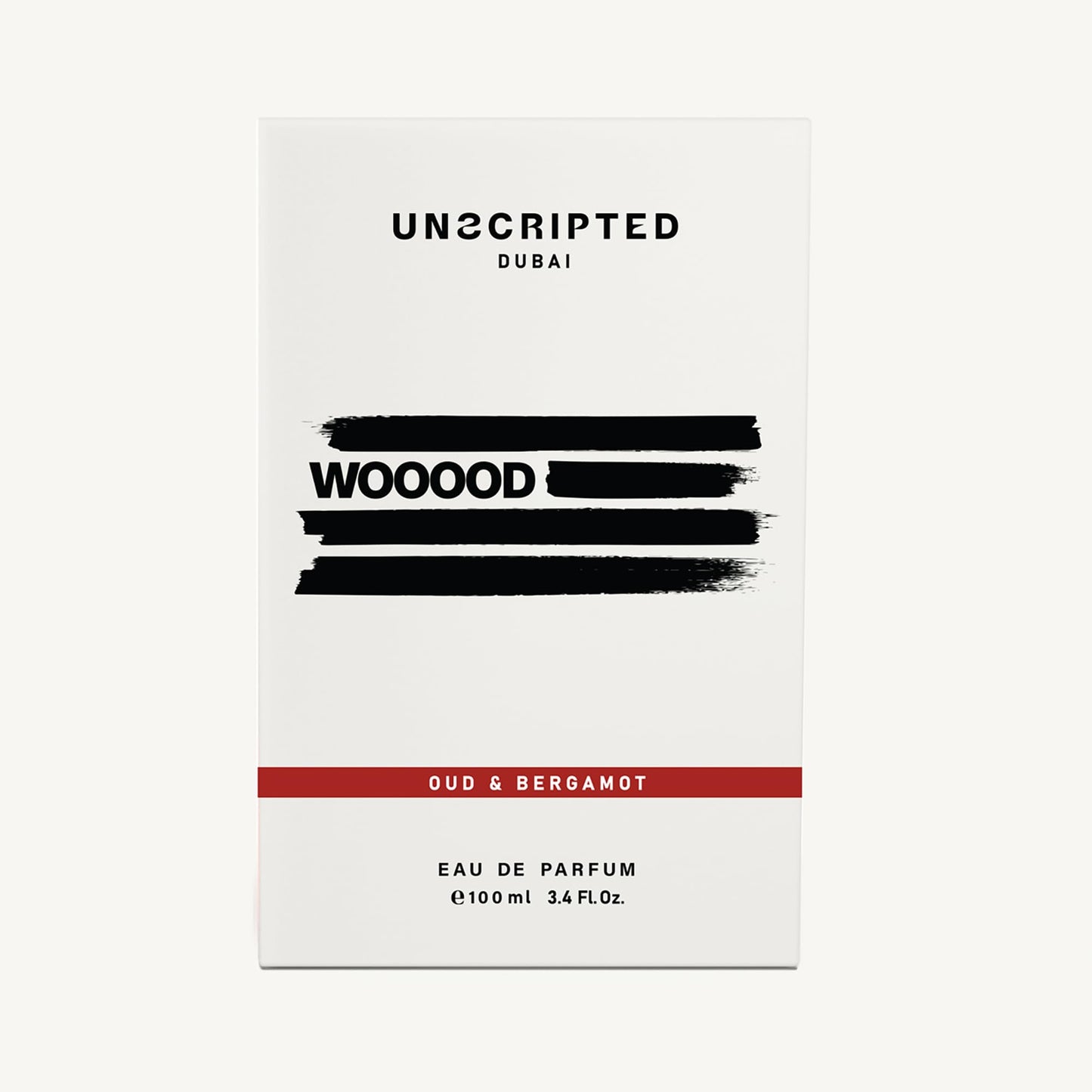 Unscripted. Wooood for Unisex - Arabian Perfume for Women & Men - Long Lasting Fragrance from Dubai with Lavender, Saffron, Oud, Patchouli, and Musk Notes - Arabic Eau de Parfum - 3.4 oz EDP Spray - Medaid International