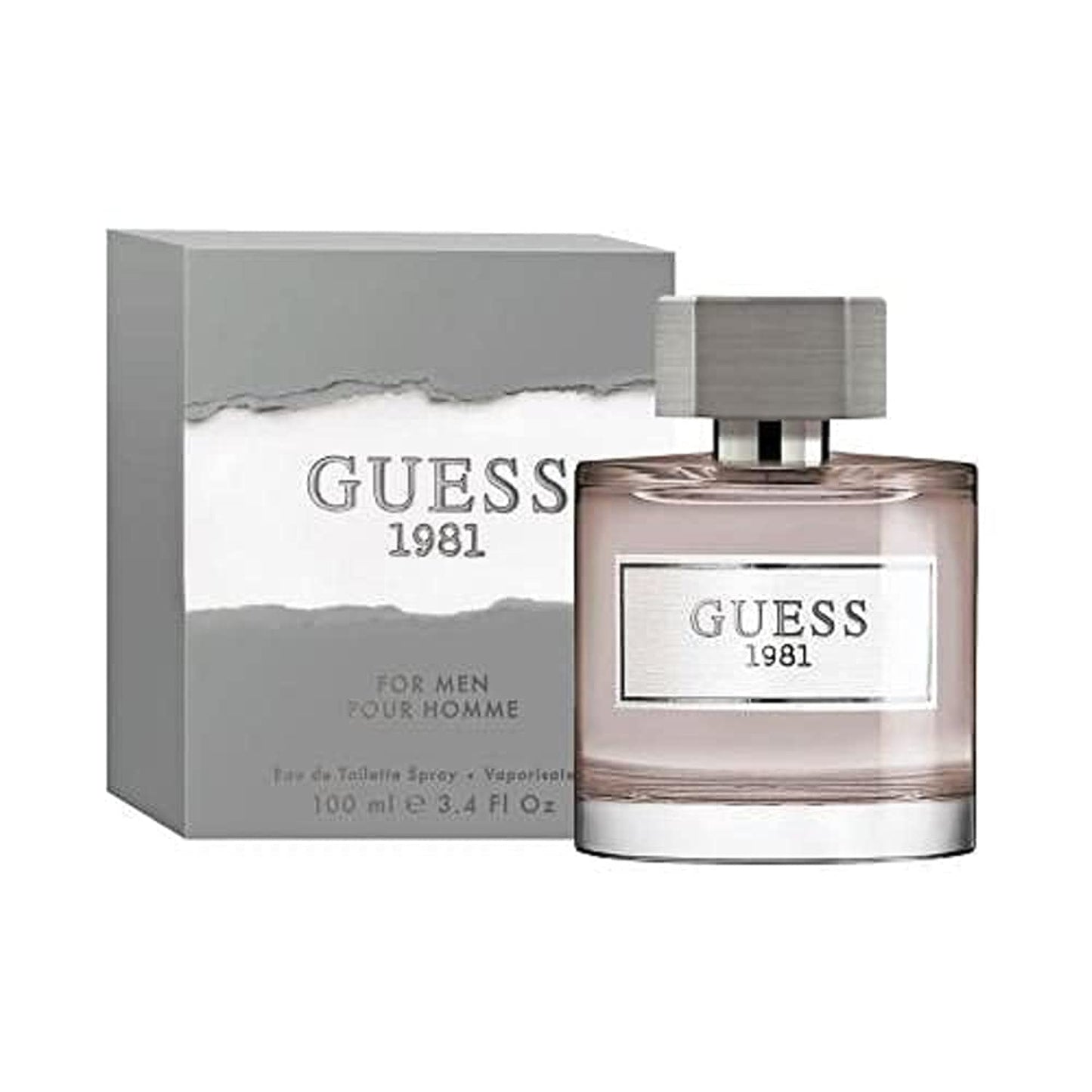 Guess Fragrance 1981 Eau De Toilette for Men, 3.4 Fluid Ounce - Medaid International