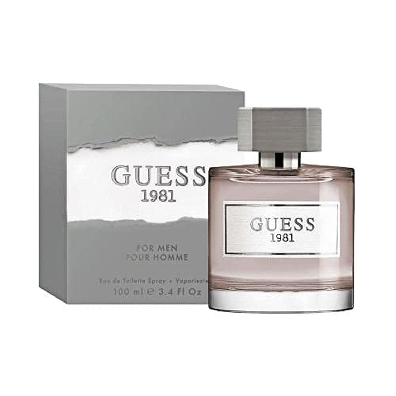 Guess Fragrance 1981 Eau De Toilette for Men, 3.4 Fluid Ounce - Medaid International