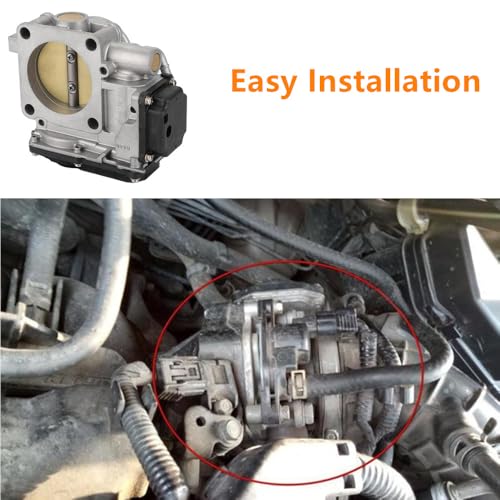 Trolling Man - Electronic Throttle Body Assembly for 2008-2012 Accord 2.4L, OEM 16400-R44-A02, High Performance, Easy Installation