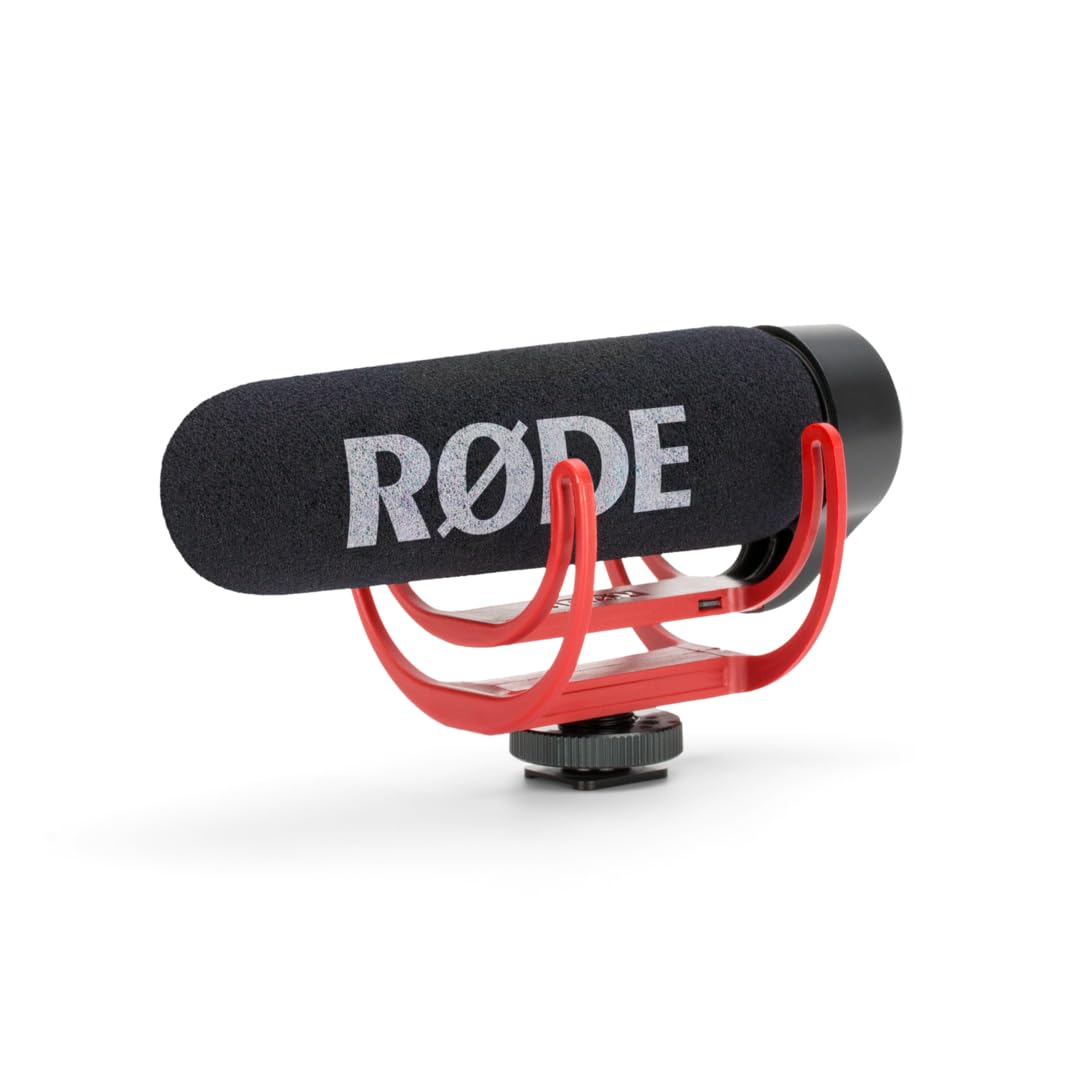 RØDE - VideoMic GO Lightweight On-Camera Shotgun Microphone for Filmmaking
