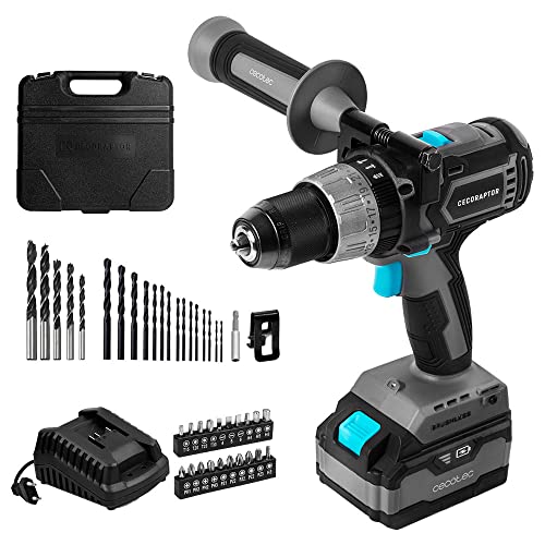 Cecotec - Brushless 20V Impact Drill with 4000mAh Battery & 2000rpm Speed