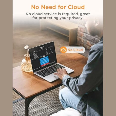 Refoss - Tasmota Smart Plug with Power Meter, 16A WiFi Socket, Google Home Compatible